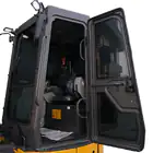Miniexcavadora Donker DK40 con cabina, 2 velocidades, joysticks, aire acondicionado y motor Yanmar de 38 CV.